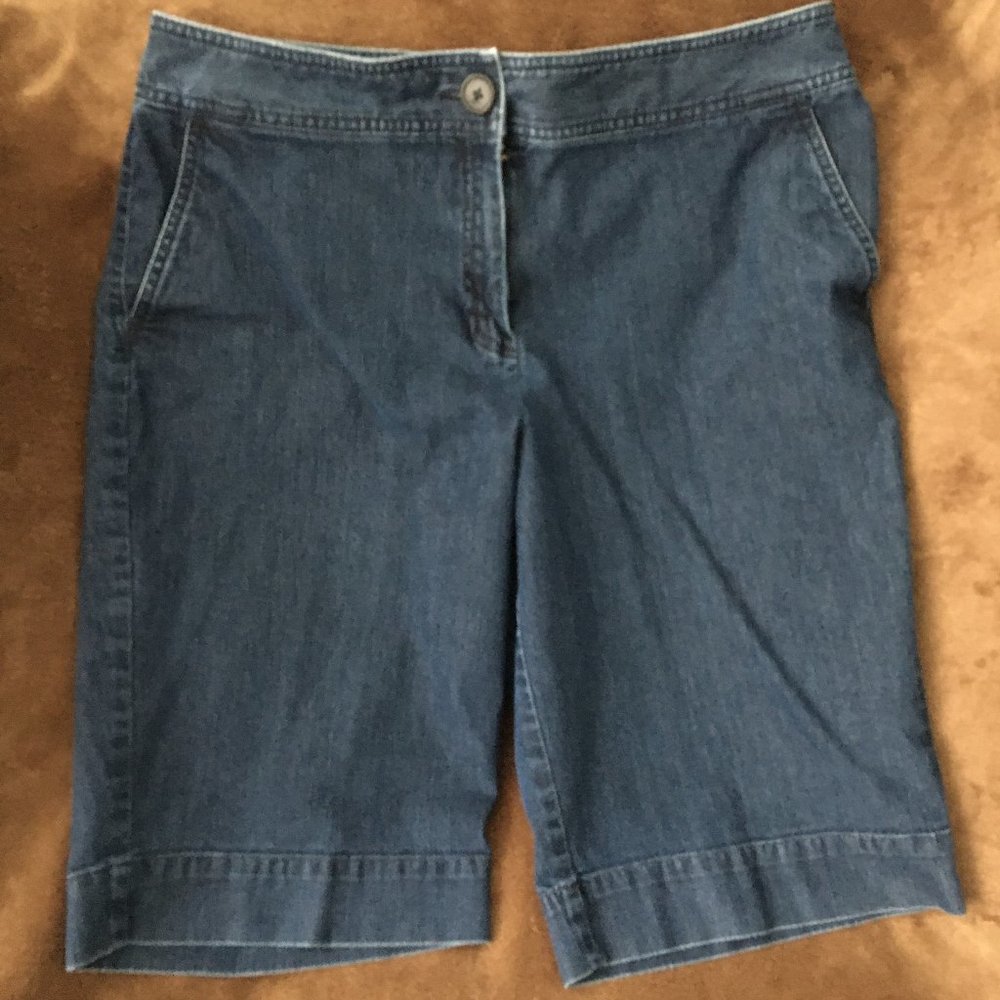 Talbots Jean Shorts - Picture 3 of 6